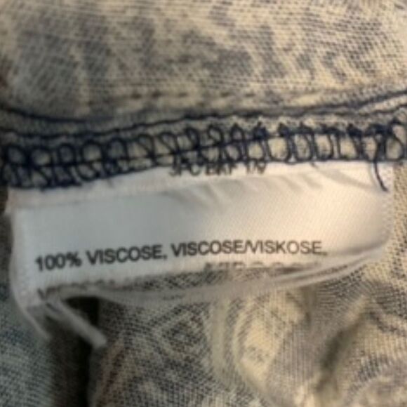 Roxy Blue and White Romper Sz S - Picture 4 of 6